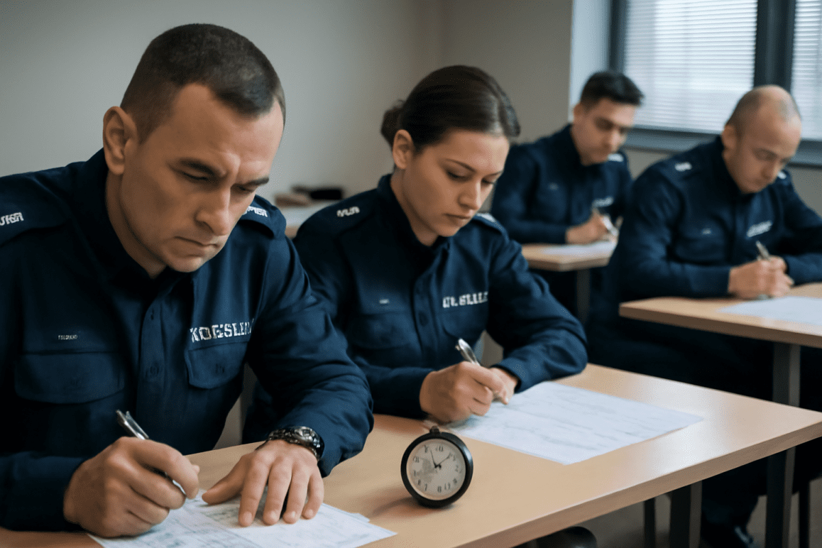 Simulacro de Policía Nacional